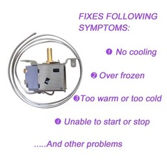 Fridge Freezer Thermostat Refrigerator Cold Temperature Control Universal WPF-20