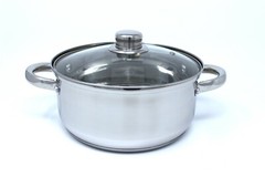 Concord 7-Piece Stainless Steel Cookware Set, includes Pots and Pans