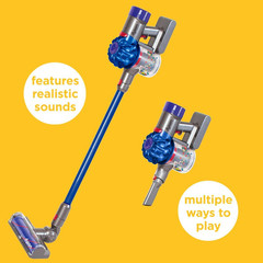 Dyson Cordless Vacuum Blue | Interactive & Officially Licensed Toy Dyson Vacuum