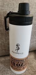 18Oz Vacuum Insulated Stainless Steel Water Bottle/Aquapelli
