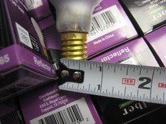 6 yes 6 TEIBER 40W R14 E17 Base 130V Indoor Reflector Frosted Flood Light Bulbs