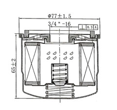 Oil Filter for Kohler Engine 12-050-01, 12-050-01-S, 1205001, 1205001S, 12 05008