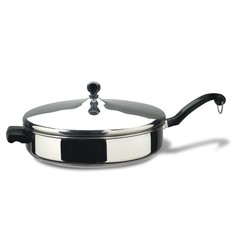 Farberware Classic Series Stainless Steel 4.5-Qt. Sauté Pan & Lid