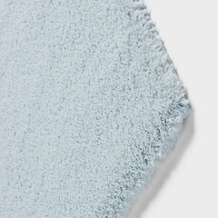 24″x60″ Spa Plush Bath Rug Light Blue – Threshold: Machine Washable, Tufted