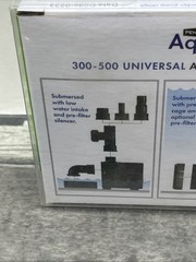 Aquagarden Universal Hydroponic & Aquaponic Water Pump 300-500 Gal/Hr. {G7}.