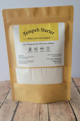 Organic Soy-Free Tempeh Starter Rhizopus Oligosporus Plant Based Protein (100g)
