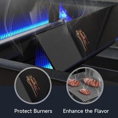 For Weber Spirit I & II 200 Grill Parts 7635 Flavorizer Bars 69785 Grill Burner