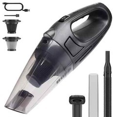 Handheld Vacuum Cleaner Portable Rechargeable Compact 350ml 20min Crevice Tool