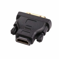 DVI-D Male (24+1 pin) to HDMI Female (19-pin) HD HDTV Monitor Display Adapter