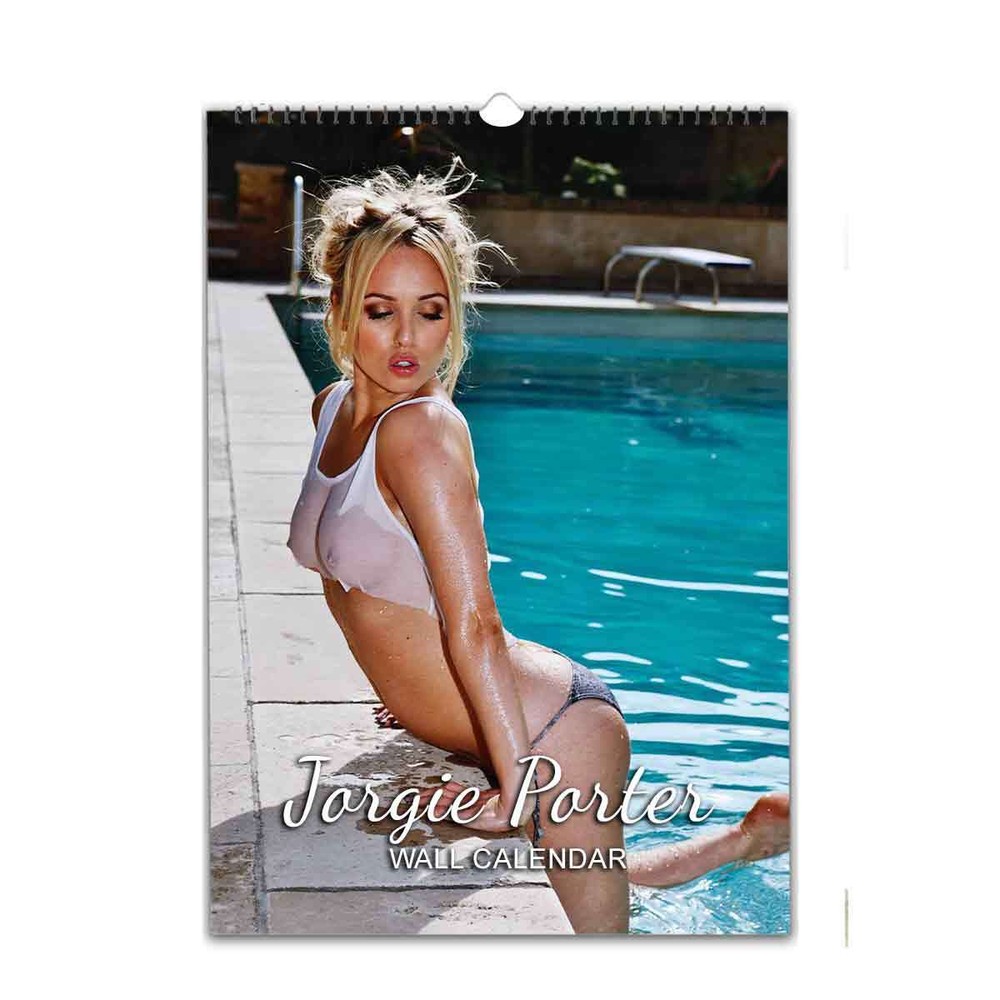 Sexy Jorgie Porter full photo calendar 2026/27 personalised Choose Start