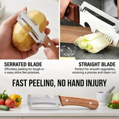 3 in 1 Multi-Functional Vegetable Peeler for Kitchen Stainless Steel Peeler