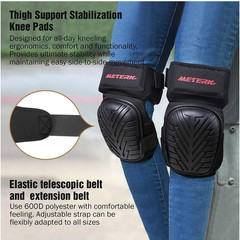 NoCry Professional Work Knee Pads for Construction w/Ankle Support Heavy Duty