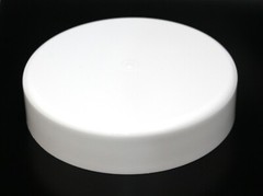 White Marine Dock Piling Flat Cap 4″ to 14″ – Plyon Post Piling Flat Cover Caps