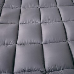 Soft Quilt Mattress Pad Topper Fitted Cooling Breathable Bed Protector Washable