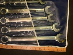 K-D TOOLS 12 pc Combination Wrench Set 5/16″ – 1″ with case USA