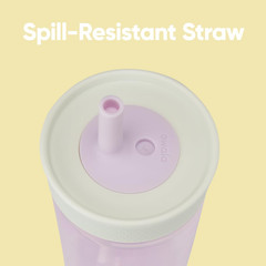Owala Kids Insulation Bpa-Free Plastic Tumbler with Spill Resistant Flexible Str