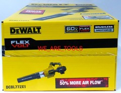 KIT DEWALT FLEXVOLT 60V MAX* Blower, 125 MPH, 9.0 Battery 600 CFM (DCBL772X1)