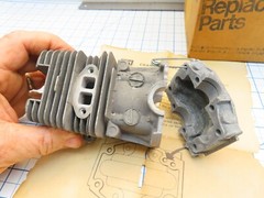 McCulloch 83454 Cylinder Crankcase As Shown