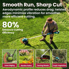 095 Trimmer Line Heavy Duty, 0.095″ X 0.5LB, 200-Foot Twisted round Weed Eater S