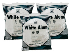 Pure Potassium Alum Lumps Food Grade Pickling Alum Whole Crystal 8oz (Pack of 3)