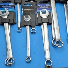 MintCraft Combination Wrench Lot 19pc Metric SAE Vintage Hand Tools Set NWT