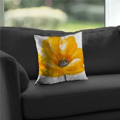 Begin Home Decor C1PC1414ONZ5TF 14 x 14 in. Beautiful Yellow Flower – Botanic…