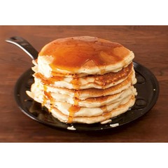 Lodge 10.5″ Cast Iron Griddle: Preseasoned Nonstick Crepe Pan, Smooth Surface &