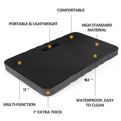 HOOPLE Extra Thick Kneeling Pad, Soft Foam Kneeling Cushion, Waterproof