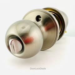 Schlage Corona Satin Nickel 619 J54 Entry J54CNA619 Exterior Keyed Door Lock