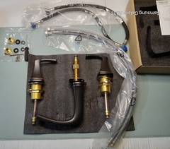 Paalos Wide-spread Bathtub Faucet Oil Rubbed Bronze