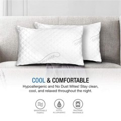 WonderSleep Dream Rite Shredded Memory Foam Pillow – Queen Size, 1 Pack