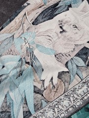 Vintage Koala Tapestry Wall Hanging Made In Turkey 100% Cotton 58×39″