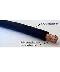 20 ft Welding Cable Red Black 8 AWG 8 GAUGE COPPER WIRE BATTERY CAR SOLAR LEADS