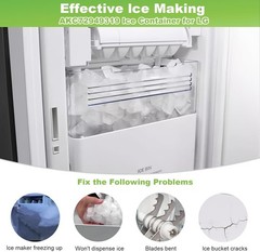 Ice Bin Bucket Compatible with LG Refrigerator AKC72949319