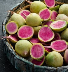 Watermelon Radish Seeds | Non-GMO | Heirloom | Fresh Vegetable Seeds