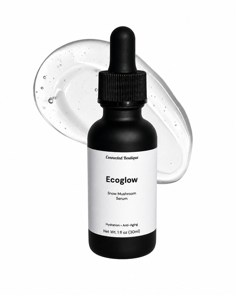 Eco Glow Hyaluronic Acid Facial Serum – Hydrating Anti Aging Serum