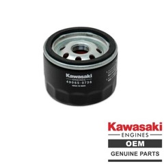 Genuine Kawasaki 49065-0736 Oil Filter (Replace 49065-7007 49065-0721) – 12 PACK