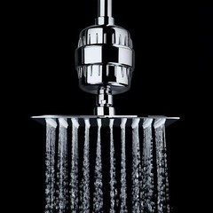 AquaBliss High Output Shower Filter w/ Replaceable Multi Stage Cartridge (SF220)