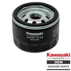 Genuine Kawasaki 49065-0736 Oil Filter (Replaces 49065-7007, 49065-0721) OEM