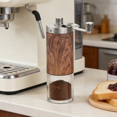 Manual Coffee Bean Grinder, Hand Crank Coffee Grinder for Home, Outdoor Cafe