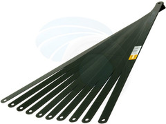 10Pcs 12In 24TPI Hack Saw Carbon Steel Metal Blades Replacement Blade