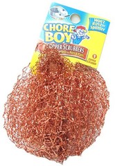 3 Chore Boy Copper Scrubbers Scouring Pad, 100% Pure Copper Steelwool NEW