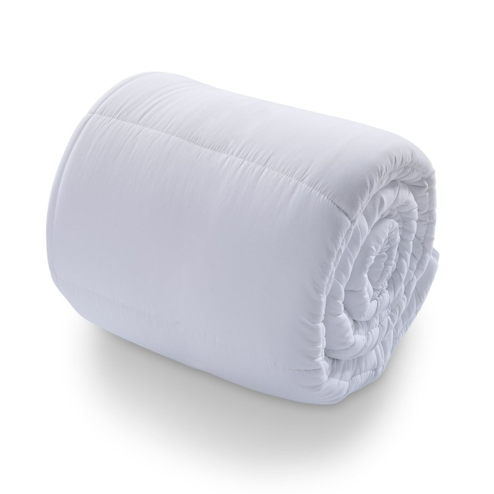 Allswell Washable Gel Memory Foam Mattress Pad Queen – White