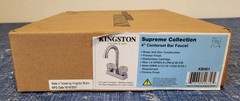 Kingston Brass • #KB461 Supreme Collection 4″ Centerset Bar/Faucet • Chrome New!