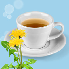 Tadin Dandelion Root Detox Tea Blend. Caffeine Free. 24 Bags. 1.19 oz. Pack of 6