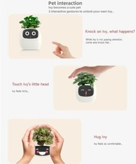 Ai Smart Planter Smart Plant Care Pot Ai Chips 7 Sensors 49 Expressions