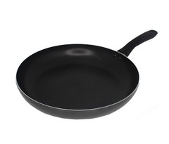 10in Charcoal Aluminum Nonstick Fry Pan with Soft Touch Handle Cookware Kitchen