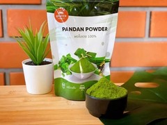 100 g x Queen Bakery Pandan Leaves Powder Natural Aroma Bakery Dessert Cake