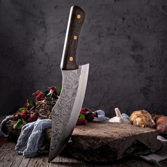 Handmade Forged Chef Knife – High Carbon Stainless Steel Kitchen Knife