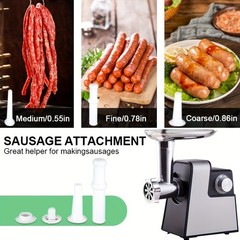 Commercial 3500W Power Electric Meat Grinder Household Sausage Maker Stuffer US